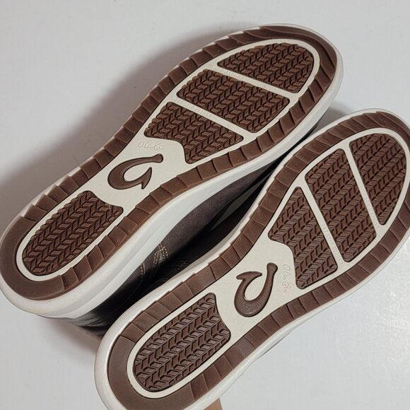 NEW Malua Hulu Olukai Slip On Boots Womens 9 Brown Fur Sneaker - Picture 5 of 9